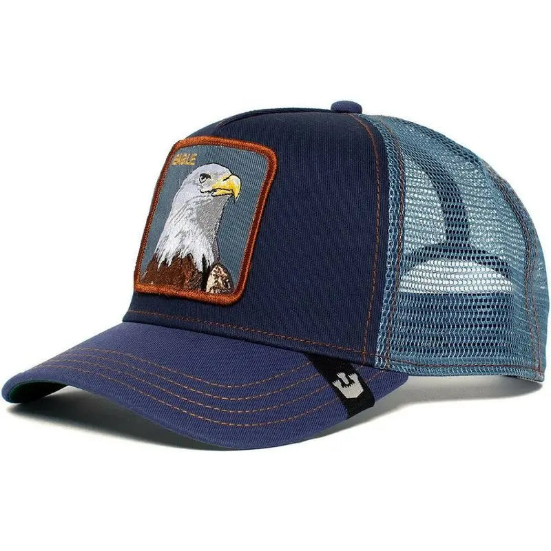 Unisex Embroidered Baseball Cap - Adjustable Mesh Hat for Outdoor Sports and Sun Protection, Ideal for Summer Beach Vacations