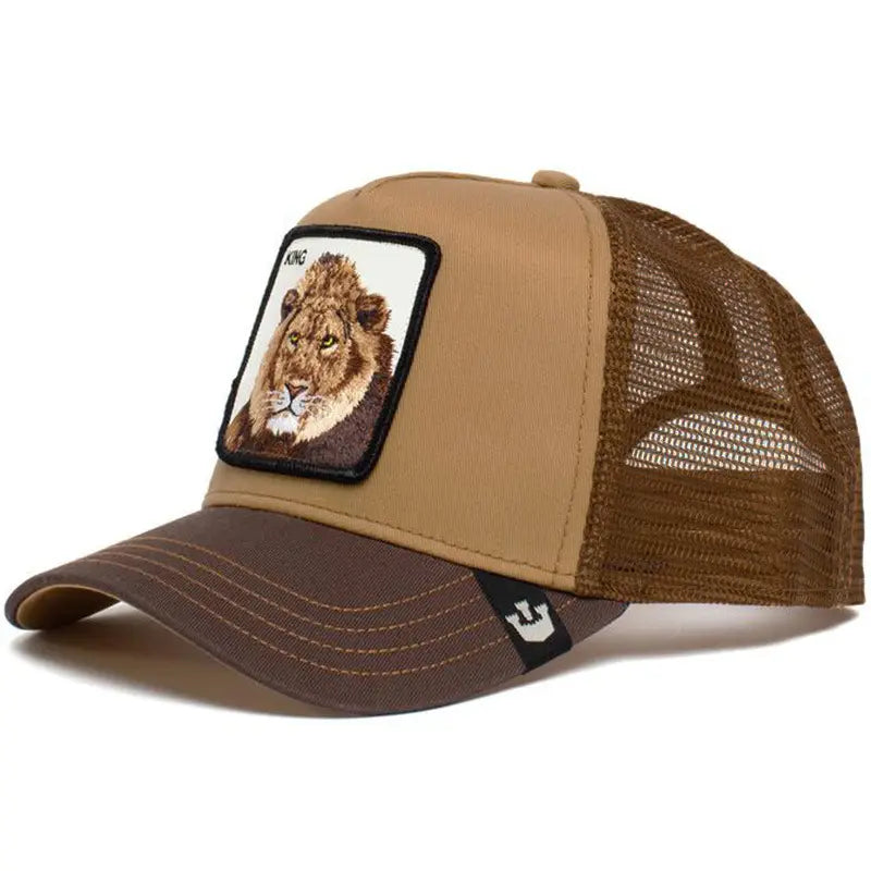 Unisex Embroidered Baseball Cap - Adjustable Mesh Hat for Outdoor Sports and Sun Protection, Ideal for Summer Beach Vacations