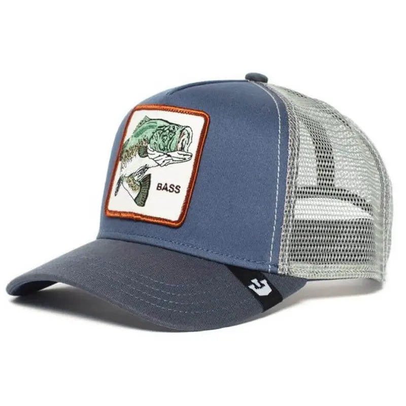 Unisex Embroidered Baseball Cap - Adjustable Mesh Hat for Outdoor Sports and Sun Protection, Ideal for Summer Beach Vacations