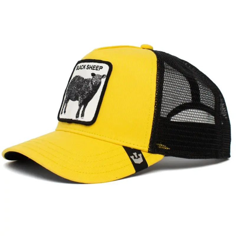 Unisex Embroidered Baseball Cap - Adjustable Mesh Hat for Outdoor Sports and Sun Protection, Ideal for Summer Beach Vacations