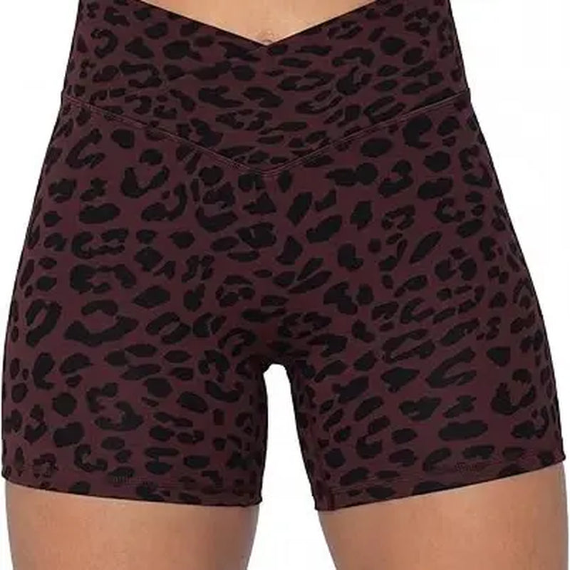 Sunzel Women's High-Waisted Soft Compression Gym Shorts - 4-Inch Seamless Design with Tummy Control and Butt Lifting Features, Crafted from Double Brushed Fabric for Summer Workouts