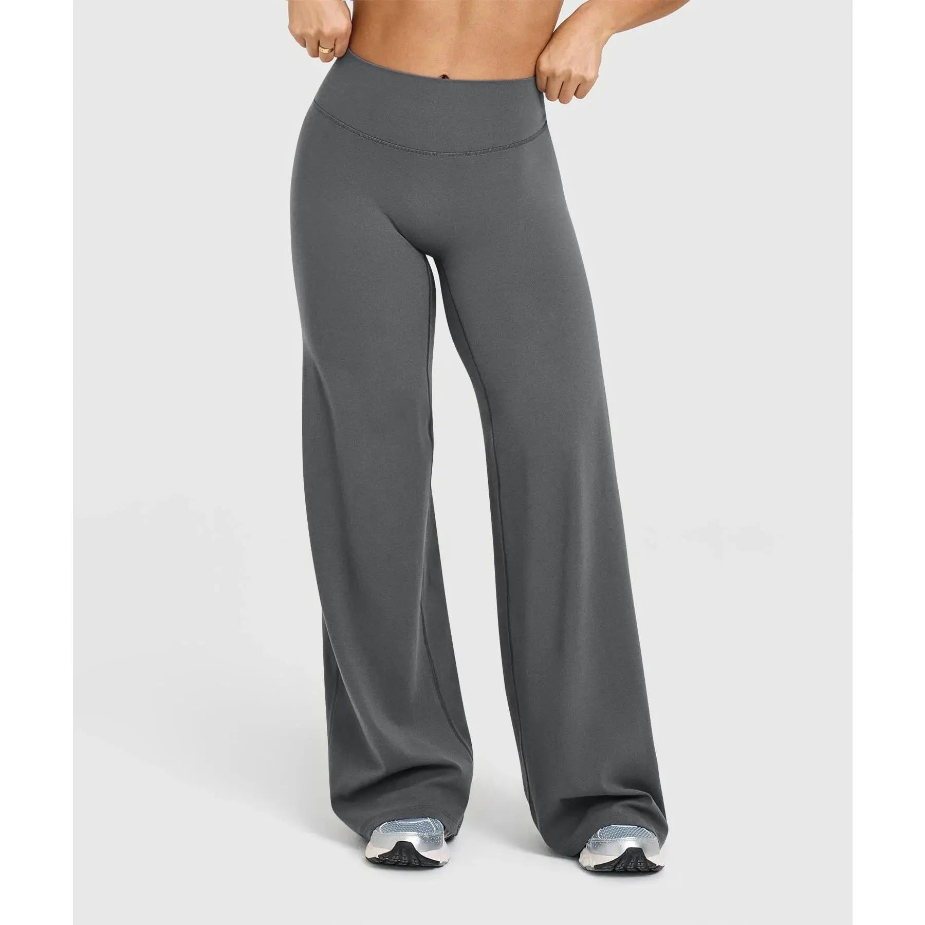 High-Waisted Straight Leg Yoga Pants for Women – Seamless Butter Soft Leggings with Tummy Control for Pilates, Running, and Everyday Athleisure