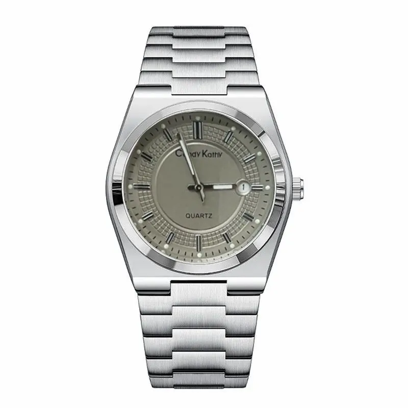 Men's Water-Resistant Analog Quartz Watch with Luminous Round Dial - Elegant and Versatile Timepiece for Any Occasion - Comes with Gift Box