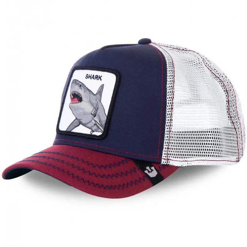 Unisex Embroidered Baseball Cap - Adjustable Mesh Hat for Outdoor Sports and Sun Protection, Ideal for Summer Beach Vacations