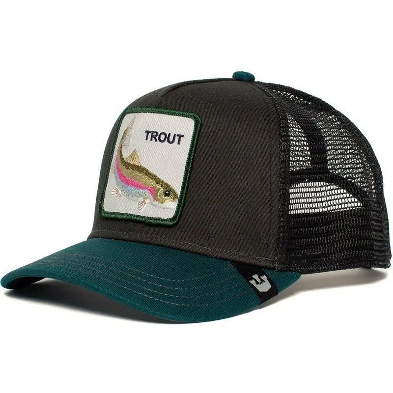 Unisex Embroidered Baseball Cap - Adjustable Mesh Hat for Outdoor Sports and Sun Protection, Ideal for Summer Beach Vacations