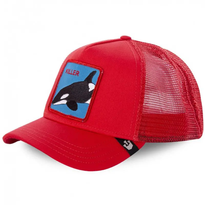 Unisex Embroidered Baseball Cap - Adjustable Mesh Hat for Outdoor Sports and Sun Protection, Ideal for Summer Beach Vacations