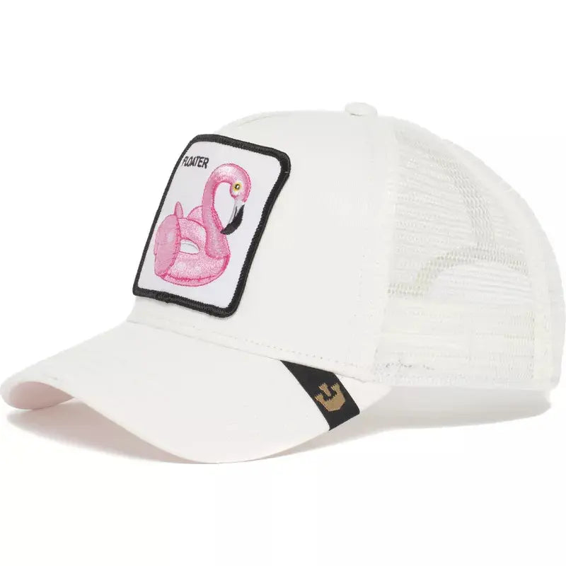 Unisex Embroidered Baseball Cap - Adjustable Mesh Hat for Outdoor Sports and Sun Protection, Ideal for Summer Beach Vacations