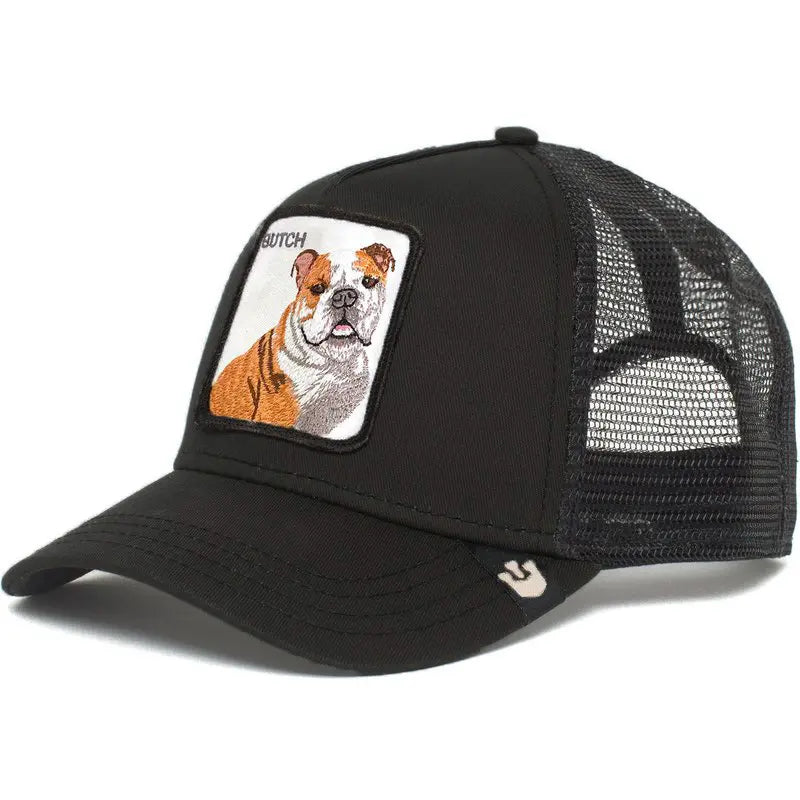 Unisex Embroidered Baseball Cap - Adjustable Mesh Hat for Outdoor Sports and Sun Protection, Ideal for Summer Beach Vacations
