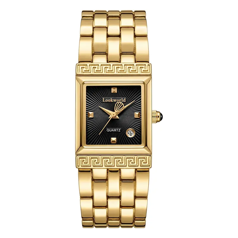 Women’s Gold Square Watch
