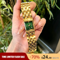 Women’s Gold Square Watch