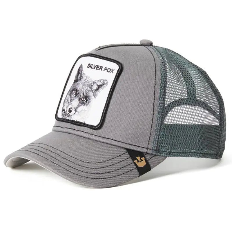 Unisex Embroidered Baseball Cap - Adjustable Mesh Hat for Outdoor Sports and Sun Protection, Ideal for Summer Beach Vacations