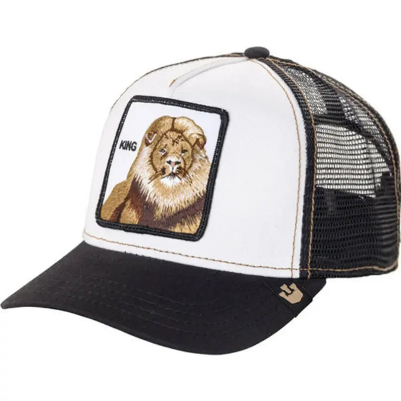Unisex Embroidered Baseball Cap - Adjustable Mesh Hat for Outdoor Sports and Sun Protection, Ideal for Summer Beach Vacations