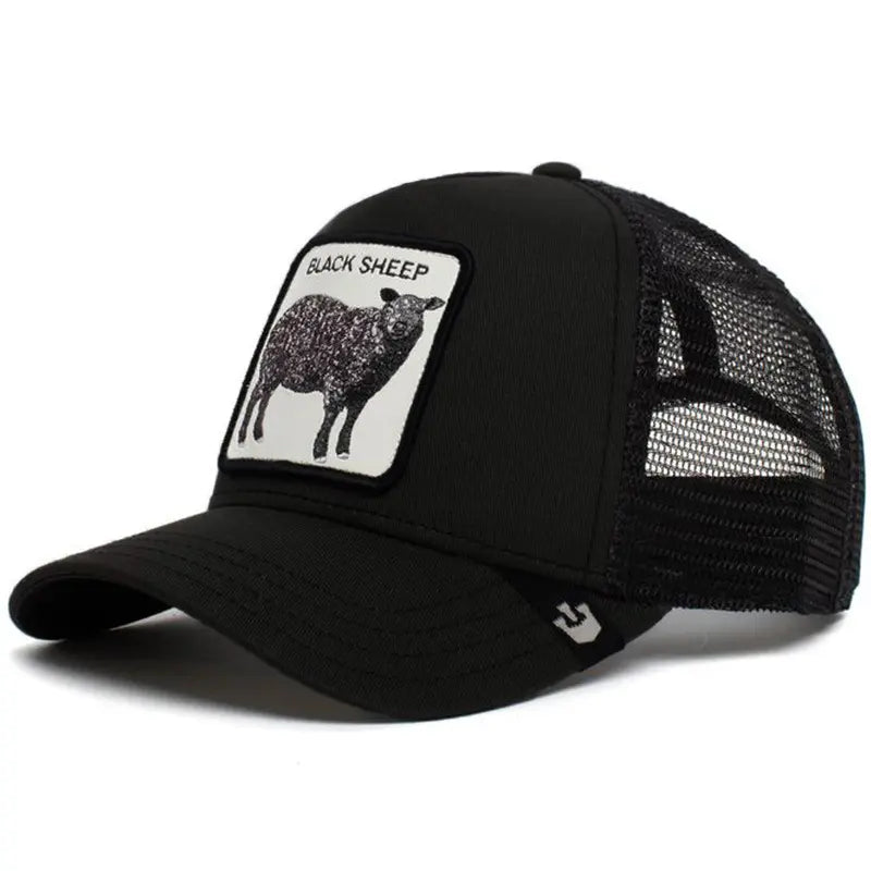 Unisex Embroidered Baseball Cap - Adjustable Mesh Hat for Outdoor Sports and Sun Protection, Ideal for Summer Beach Vacations