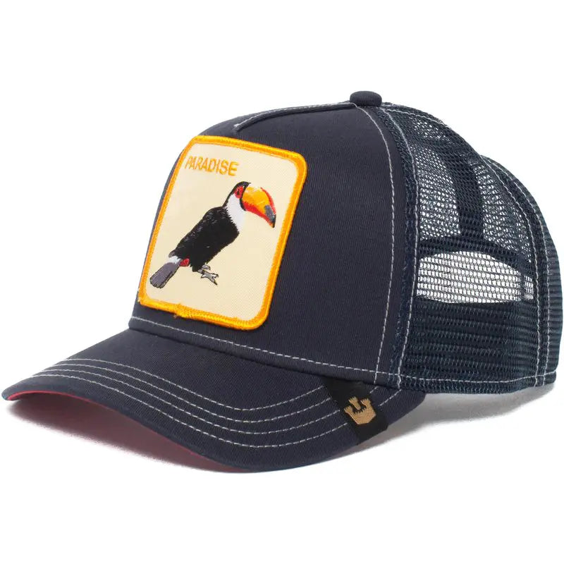 Unisex Embroidered Baseball Cap - Adjustable Mesh Hat for Outdoor Sports and Sun Protection, Ideal for Summer Beach Vacations