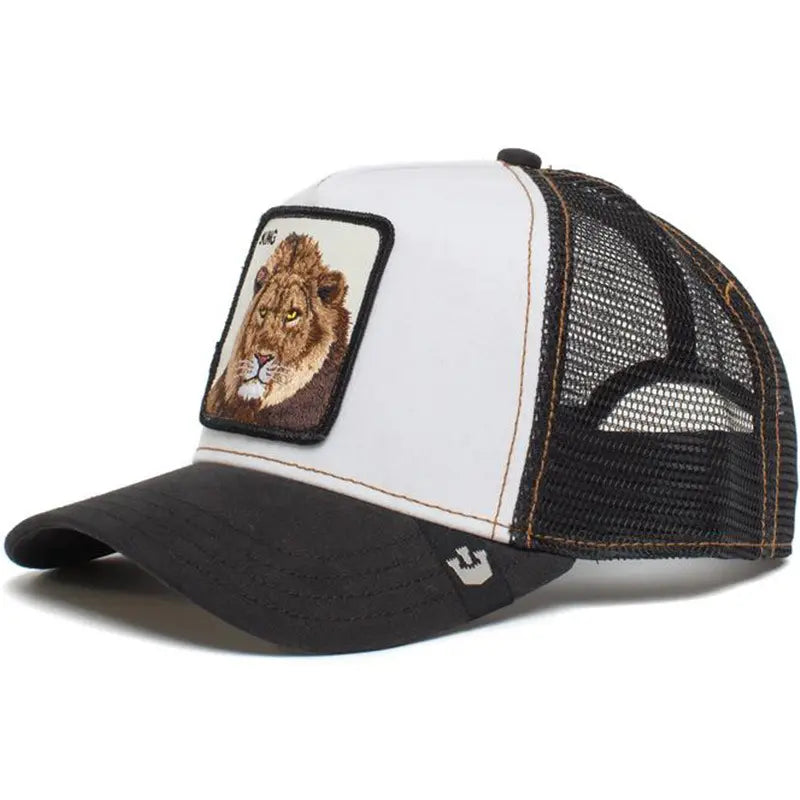 Unisex Embroidered Baseball Cap - Adjustable Mesh Hat for Outdoor Sports and Sun Protection, Ideal for Summer Beach Vacations