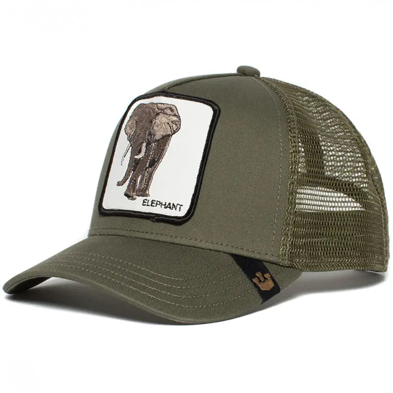 Unisex Embroidered Baseball Cap - Adjustable Mesh Hat for Outdoor Sports and Sun Protection, Ideal for Summer Beach Vacations
