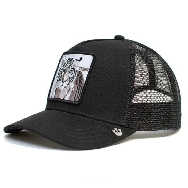 Unisex Embroidered Baseball Cap - Adjustable Mesh Hat for Outdoor Sports and Sun Protection, Ideal for Summer Beach Vacations