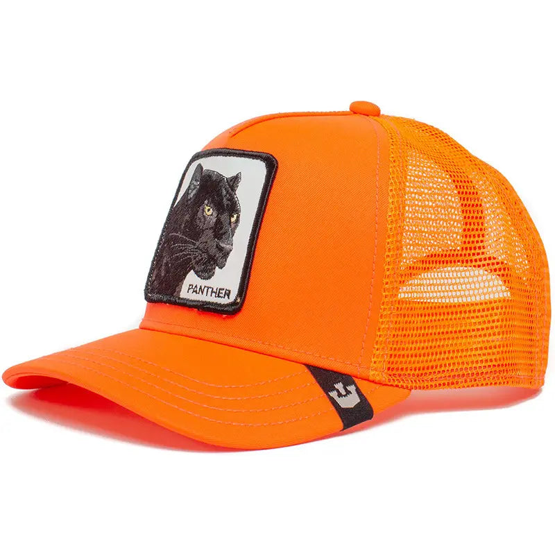 Unisex Embroidered Baseball Cap - Adjustable Mesh Hat for Outdoor Sports and Sun Protection, Ideal for Summer Beach Vacations