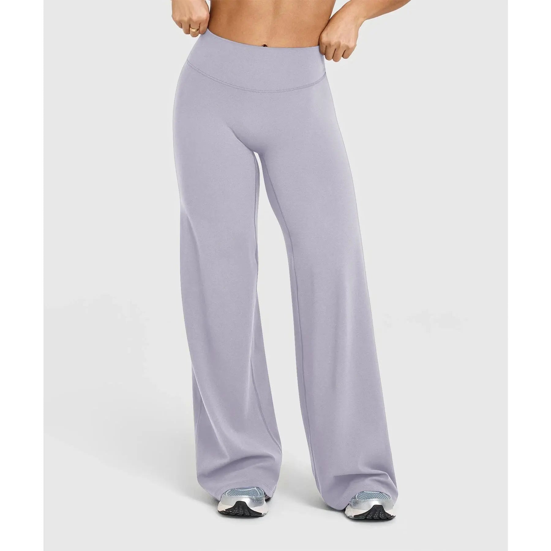 High-Waisted Straight Leg Yoga Pants for Women – Seamless Butter Soft Leggings with Tummy Control for Pilates, Running, and Everyday Athleisure