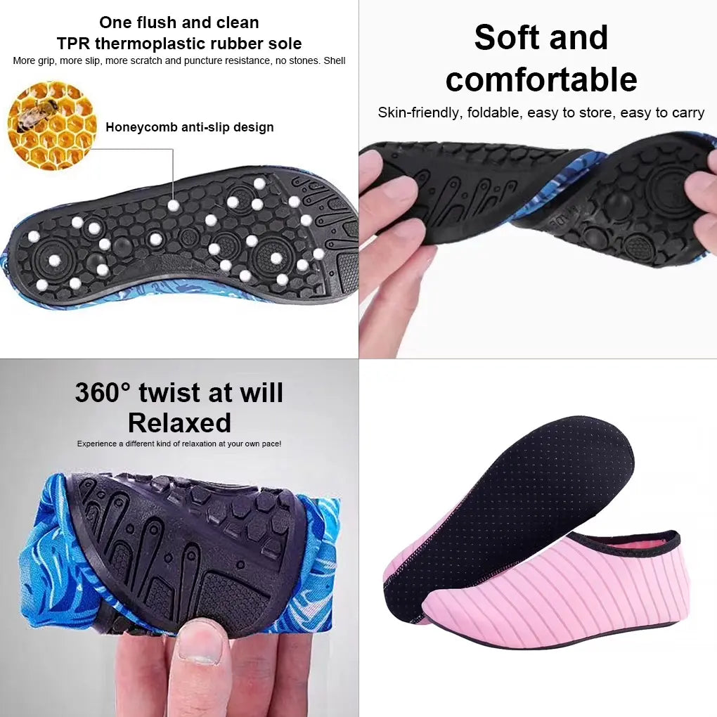 Ultimate Barefoot Aqua Socks - Quick-Drying Anti-Slip Water Shoes